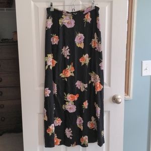 LOFT Sheath Maxi Skirt